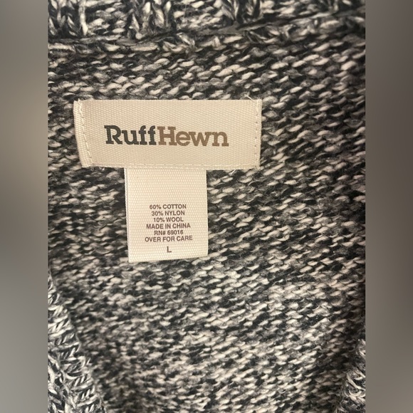 Ruff Hewn zip up sweater - Picture 2 of 2